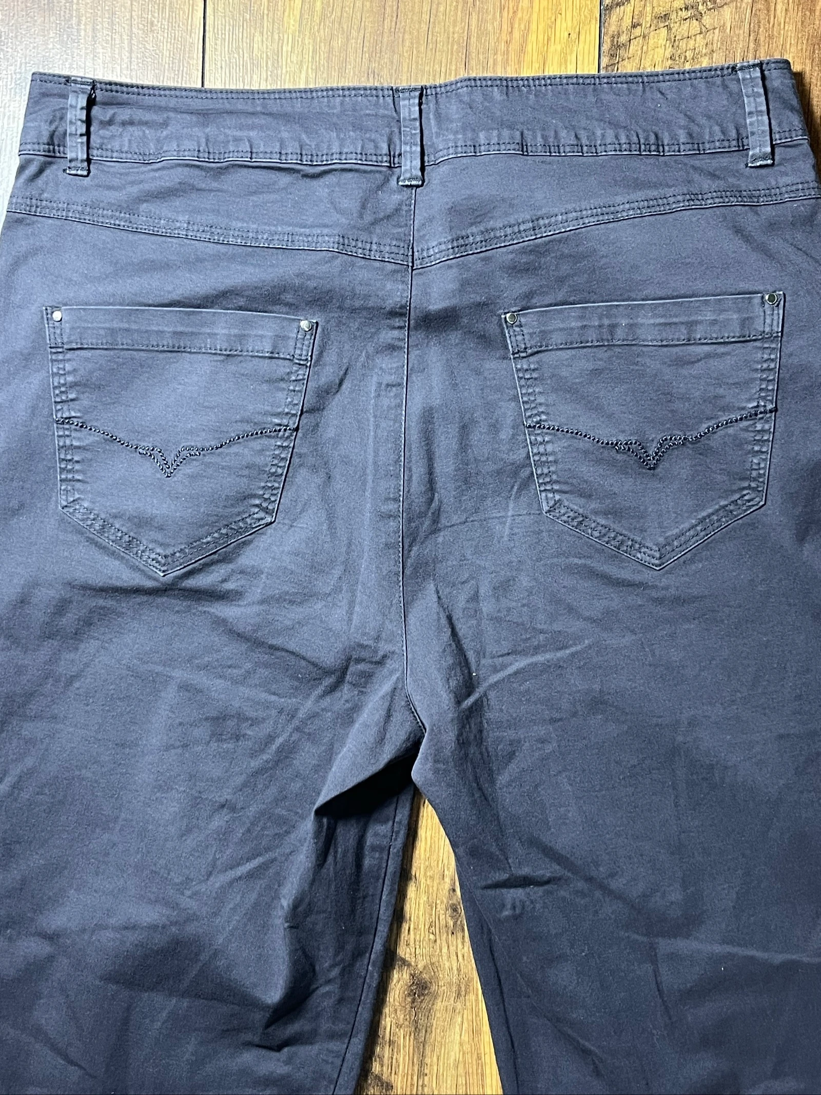 Lightweight Cotton Straight Cut Chino Pants - Armand Thiery - Size M - Very Good Condition – photo 8